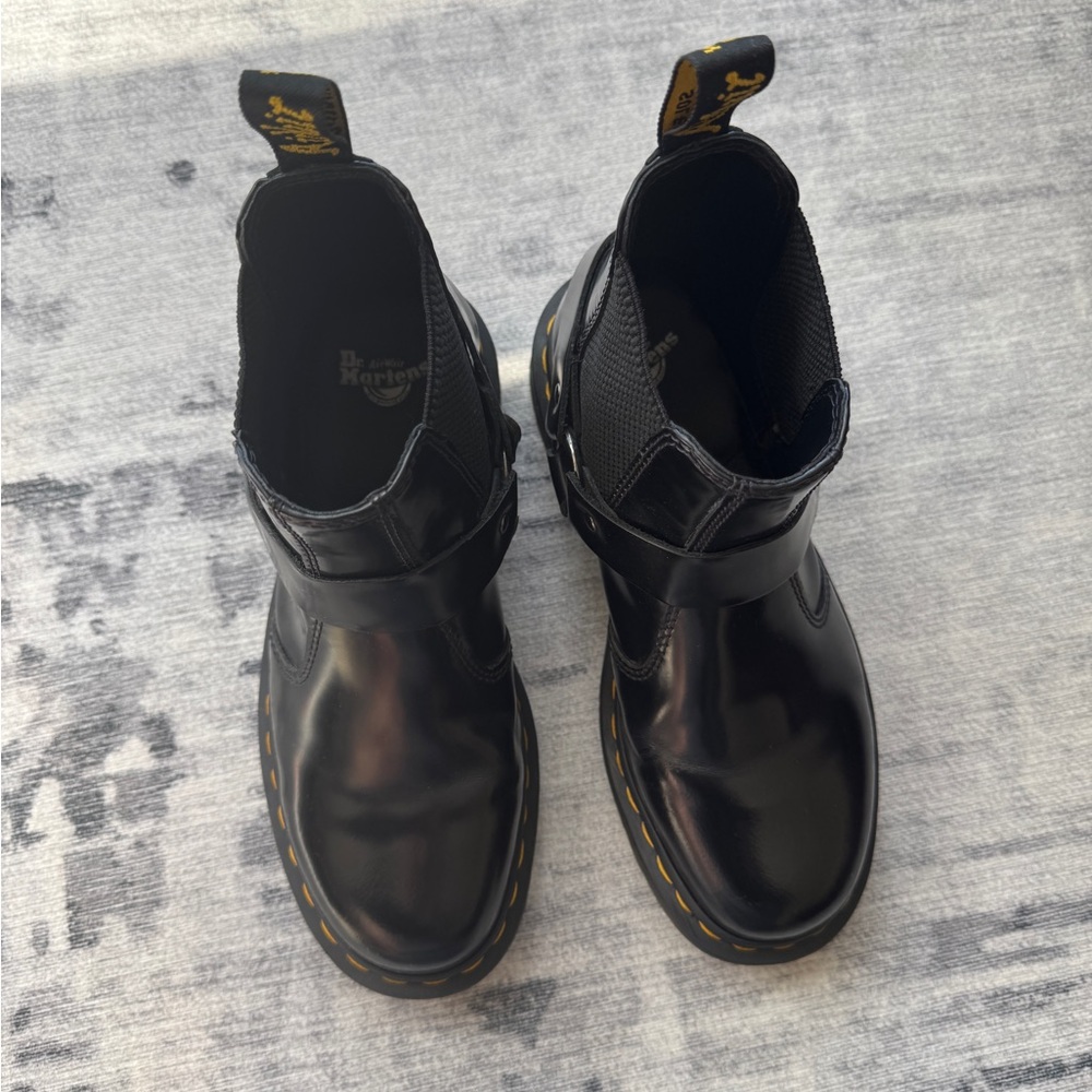 Dr. Martens Black Leather Boots